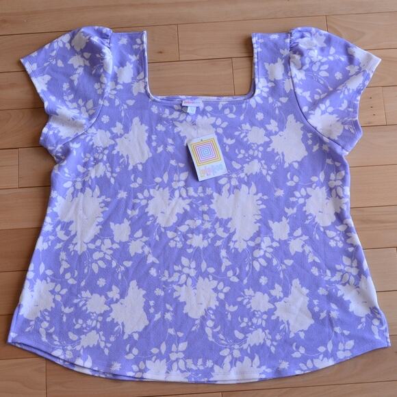 LuLaRoe Tops - NWT LuLaRoe Marissa Sleeveless Blouse Top Size XL
